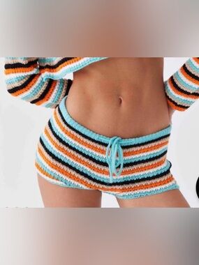 Peppermayo Exclusive Striped Pour it Up Shorts